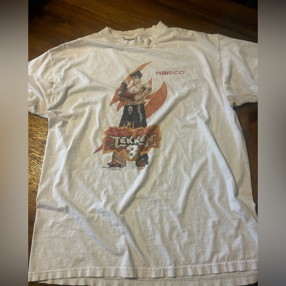Vintage Tekken 3 Graphic Promo T-Shirt